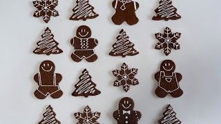 Receta de galletas de Jengibre caseras  Galletas de Navidad  Galletas fáciles [upl. by Ahsimot]