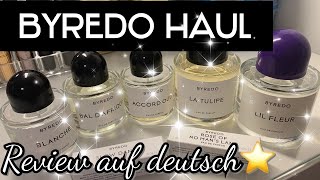 BYREDO HAUL💝Lil FleurAccord OudBlanche Bal D‘AfriqueLa TulipeSlow Dance Rose of No Man‘s Land [upl. by Anovad]