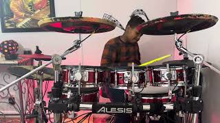 Lil Mosey Blueberry Faygo Drum cover Alesis Strike Pro [upl. by Carr]