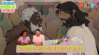 Kids Bible Vids  Episode 7  Jesus heals blind Bartimaeus [upl. by Wilkey85]