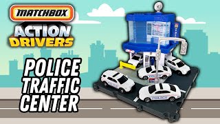 UNBOXING 2024 Matchbox Action Drivers Police Traffic Center  Build and Review [upl. by Thilde]