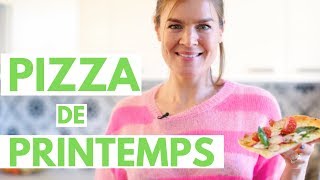 Ma recette de pizza végétarienne de printemps [upl. by Arvin]