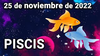 𝐓𝐄𝐍 𝐂𝐔𝐈𝐃𝐀𝐃𝐎❗ 𝐄𝐋𝐈𝐆𝐄 𝐁𝐈𝐄𝐍🤔 Piscis♓ 25 de noviembre de 2022 Horóscopo de hoyTarot [upl. by Siri]