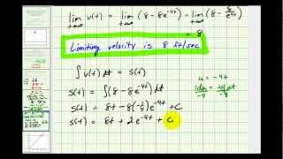 Applications of First Order Differential Equations  Falling Object [upl. by Finny19]