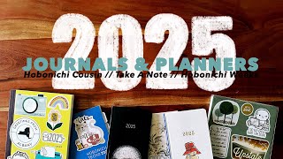 2025 Planner amp Journal Line Up  Hobonichi Cousin Avec Hobonichi Weeks Take A Note A5 and more [upl. by Eive]