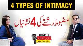 4 Types of Intimacy  Qasim Ali Shah Podcast with Dr Barira Bakhtawar Episode 12 [upl. by Tanny]