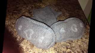 DIY Simple and Easy Baby Booties [upl. by Leonid413]