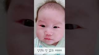 로션이 맛없는 아기 ㅋㅋㅋ 육아기록 아기 baby cute 육아 cutebaby 2개월아기 육아브이로그 [upl. by Hillard312]