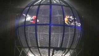 Shanghai Acrobatic Motorcycle Stunt Cage [upl. by Sevik504]