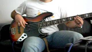 Lenny Kravitz  Fly Away Bass Cover No Playback [upl. by Nek]