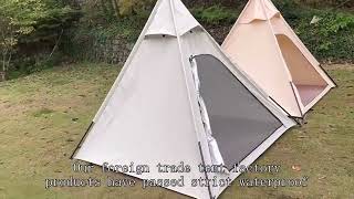 Waterproof tent Manufacturer China Chinese Good Cheapest Cheap [upl. by Devona565]