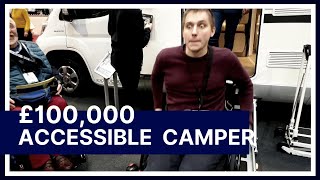 Accessible Motorhome Tour  Naidex Disability Expo Part 1  Paralife Episode 13 [upl. by Eemyaj]