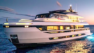 €109 Million Superyacht Tour  Extra Yachts 96 Triplex [upl. by Burrus]