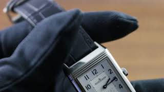 JaegerLeCoultre Reverso Classic Medium SmallSecond 2438520 Functions and Care [upl. by Yelra]