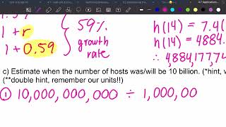 Grade 11 47  Applications of Exponential Functions [upl. by Latsryk56]