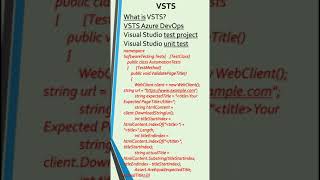 VSTS tutorial for beginnersVSTS Azure DevopsVisual Studio Test ProjectVSTSVS Unit TestDevOps [upl. by Sseb]