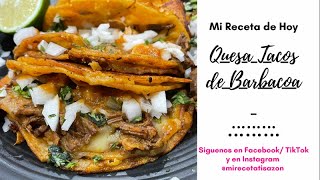 QUESA TACOS DE BIRRIA Y CONSOME  JUICY BIRRIA QUESA TACOS ENGLISH CC [upl. by Roderigo]