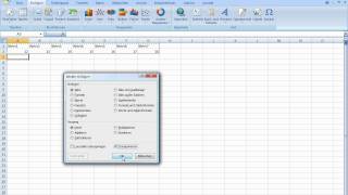 Excel 2007 Zeilen und Spalten vertauschen Transponieren [upl. by Adriana451]