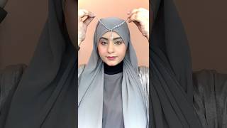 How to make your own Tiara Headpiece for accessorising Hijabs Arab Style Bridal Hijab tutorial [upl. by Ecyt]