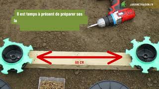 Comment poser une terrasse composite sur plots [upl. by Omor720]