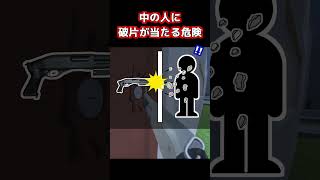 【実銃解説】ドアノブを撃って開けられる？ Shorts 実銃解説 ショート銃解説 [upl. by Aiykan]