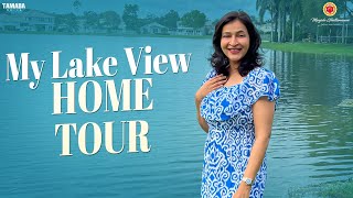 My Lake View Home Tour  manjulaghattamaneniofficial  Tamada Media [upl. by Airemahs790]