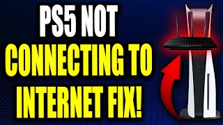 How to Fix PS5 Not Connecting to WiFi Internet  Full Guide [upl. by Thomajan614]