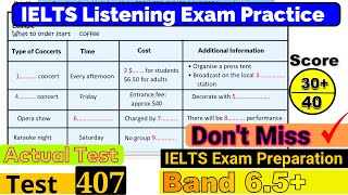 IELTS Listening Practice Test 2024 with Answers Real Exam  407 [upl. by Jocko794]