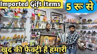 Gift items wholesale market delhi  Sadar Bazar home decor items  wholesale gift items [upl. by Wartow220]