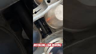 cam bearing ls lsx chevy performance diy short video follow highlights cam bearing [upl. by Adnauqahs]