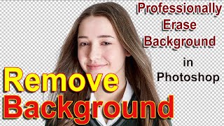 How to Remove Photo Background in Photoshop 70 with Background Eraser Tool in Hindi 🔥🔥🔥 [upl. by Le744]