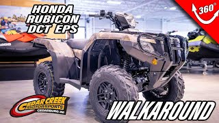 2024 Honda® FourTrax Foreman Rubicon 4x4 Automatic DCT EPS Deluxe Honda Phantom Camo® Walkaround [upl. by Asital]