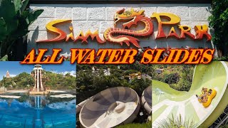 ALL WATER SLIDES at Siam Park Tenerife [upl. by Evelina873]