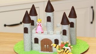 HOW TO MAKE A CASTLE CAKE  NERDY NUMMIES [upl. by Oicnedurp948]