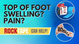 RockTape for FOOT swelling or pain [upl. by Assiar674]