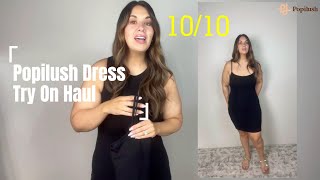 Popilush Dress Try On Haul amp Review [upl. by Stone]