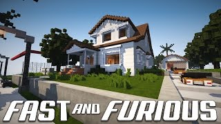 Minecraft  Fast And Furious HouseLife as and Admin [upl. by Lucina368]