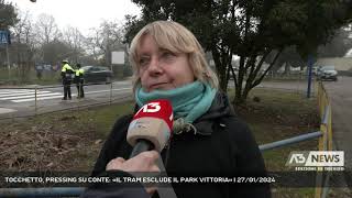 TOCCHETTO PRESSING SU CONTE «IL TRAM ESCLUDE IL PARK VITTORIA»  27012024 [upl. by Assenej]