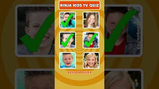 Ninja Kidz TV Quiz Guess Song Youtuber🥰 [upl. by Pearlstein]