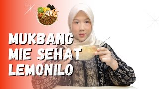 MUKBANG Mie Sehat Lemonilo Korea Pedas [upl. by Daveen]