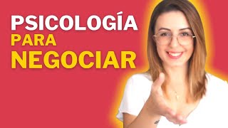 🔥 CÓMO NEGOCIAR ➜ 3 Trucos Psicológicos Para Negociar Lo Que Sea Con Éxito 🔥 [upl. by Collen]