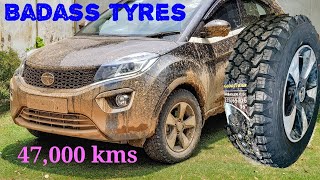 Best AT Tyres for Nexon  Long Term Review  47000kms [upl. by Aztilay]