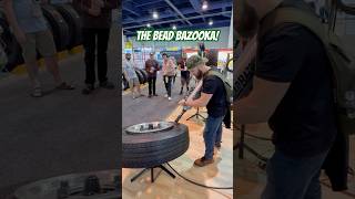 I got to test out The Bead Bazooka mechanic autorepair automotive tireshop toolsofthetrade [upl. by Urban]