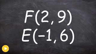 Determine the endpoint given one endpoint and midpoint algebraically [upl. by Eak]