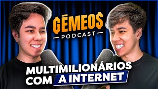 COMO GANHAR DINHEIRO NA INTERNET  NOSSA TRAJETÓRIA GÊMEOS INVESTEM PODCAST 00 [upl. by Mihar]