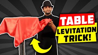 BEST TABLE LEVITATION MAGIC TRICK Floating Table Magic Trick 🔥 [upl. by Kilar293]