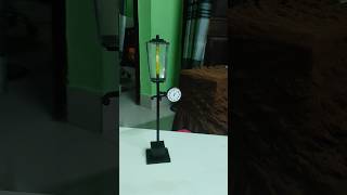 Lamppost minecraft minaturecraft craft craftidea miniature lamp viralshorts topfan [upl. by Htiekram]