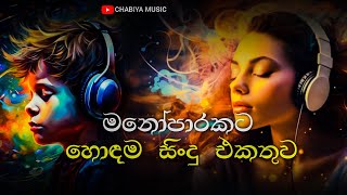 මනෝපාරකට හොඳම සිංදු එකතුව 2  Manoparakata Sindu  Best New Sinhala Songs Collection  Sinhala Songs [upl. by Burdett]