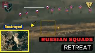 Ukrainian Forces 81st Airborne Destroy Russian Armored Column  T72B3M Tank Destroyed  Must Watch [upl. by Hsirk809]