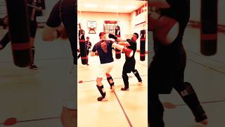 Ruthless Kickboxing Sparring HardHitting Kickboxing Battle 🔥 shorts [upl. by Mahoney]